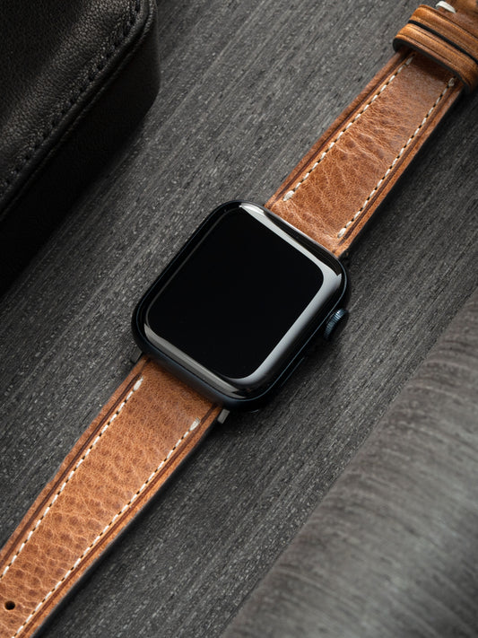 Apple Watch Band – Braunes Leder – Bohémien
