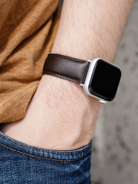 Apple Watch Band - Brown Leather - Antique