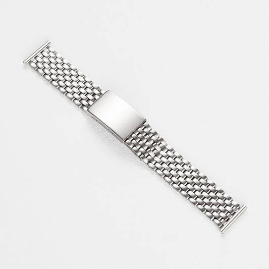 Expensive Apple Watch Band - Stainless Steel - Beads Of Rice Matte Finish