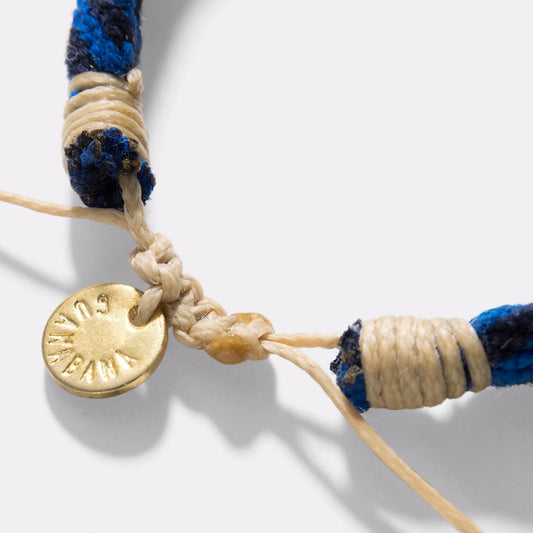 Guanabana Handmade Captain Bracelet Blue Arrows