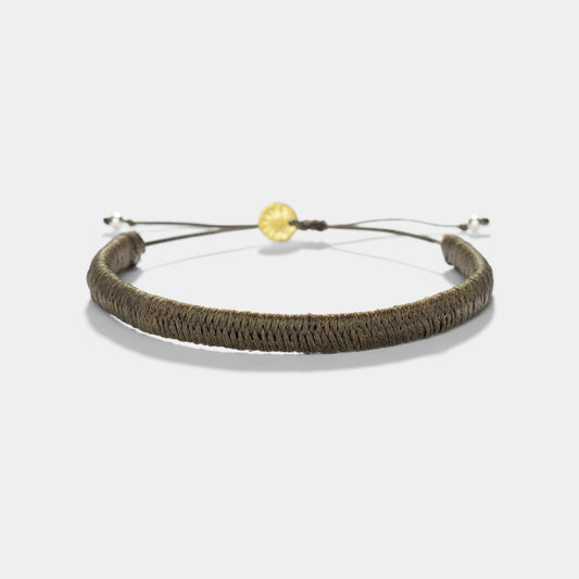 Guanabana Bracelet Earth - Coffee