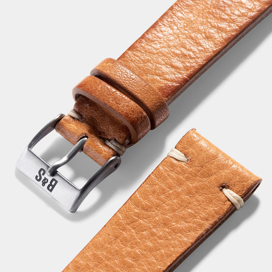 Women Apple Watch Band - Brown Leather - Vintage Caramel