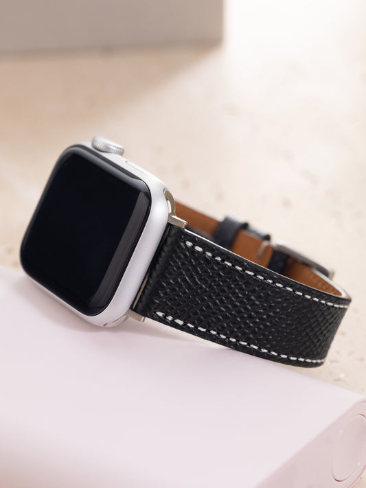 Apple Watch Band - Brown Ostrich Leather - Cognac – Bulang and Sons Wair EU