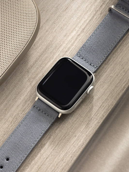 Apple Watch Band – Graues Canvas – Safari
